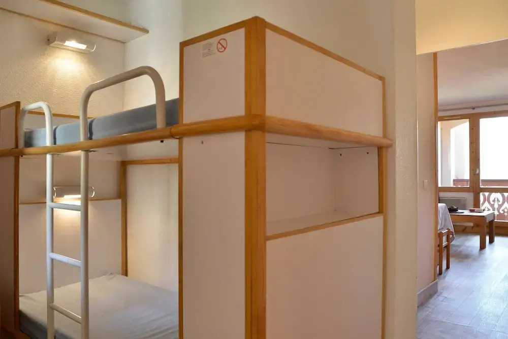 Belle Plagne Studio 4 for People of 24 mÂ² on the Slopes Th220