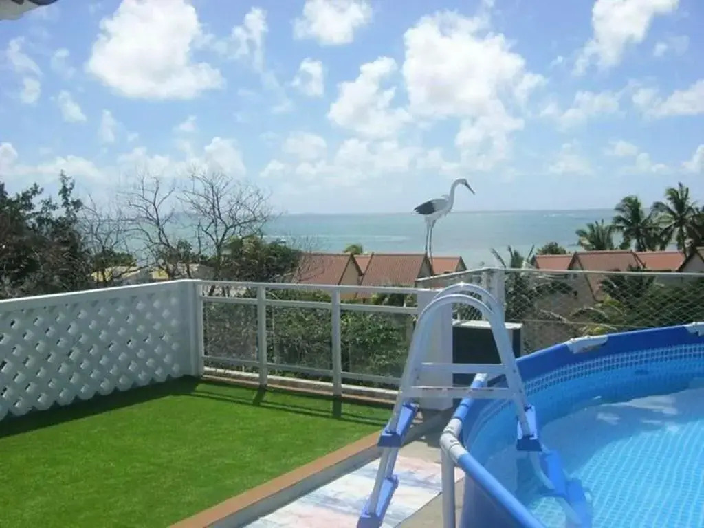 Apartment With 2 Bedrooms in Grand Gaube, With Wonderful sea View, Fur
