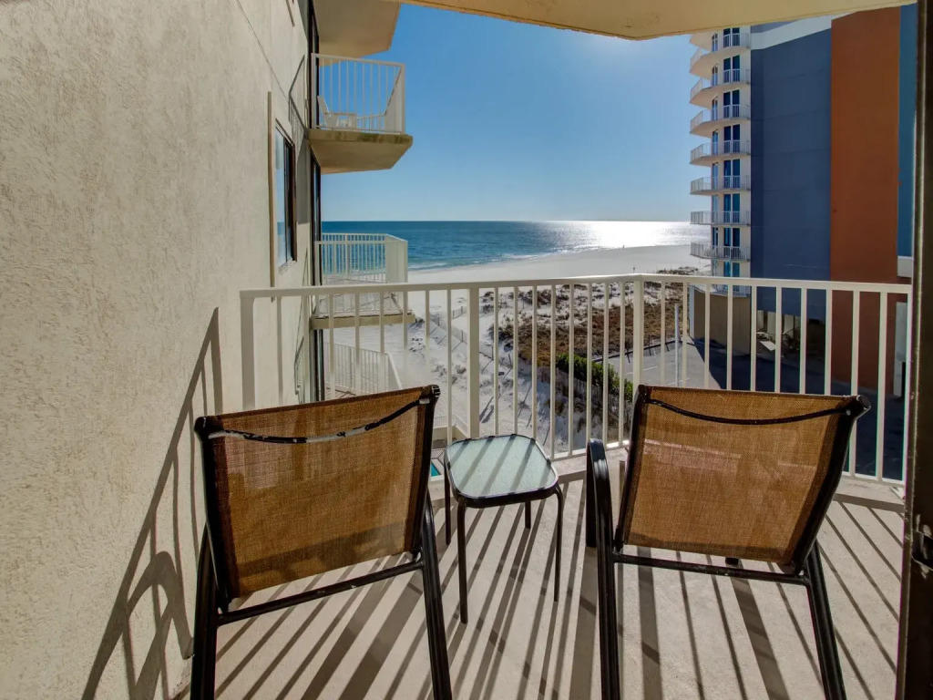 Fourth floor condo at The Whaler with amazing gulf views