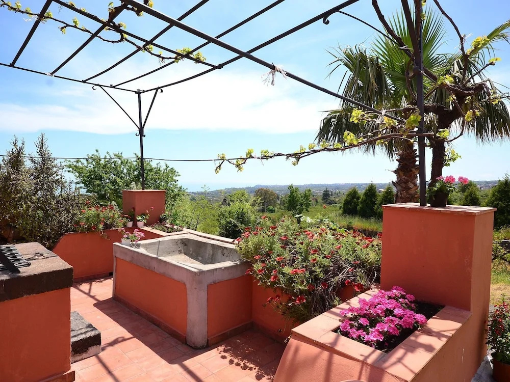 Rustic Holiday Home in Santa Venerina With Terrace & Garden
