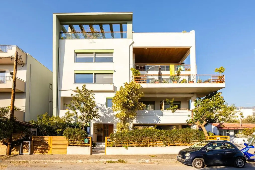 Studio Manolia on the beach