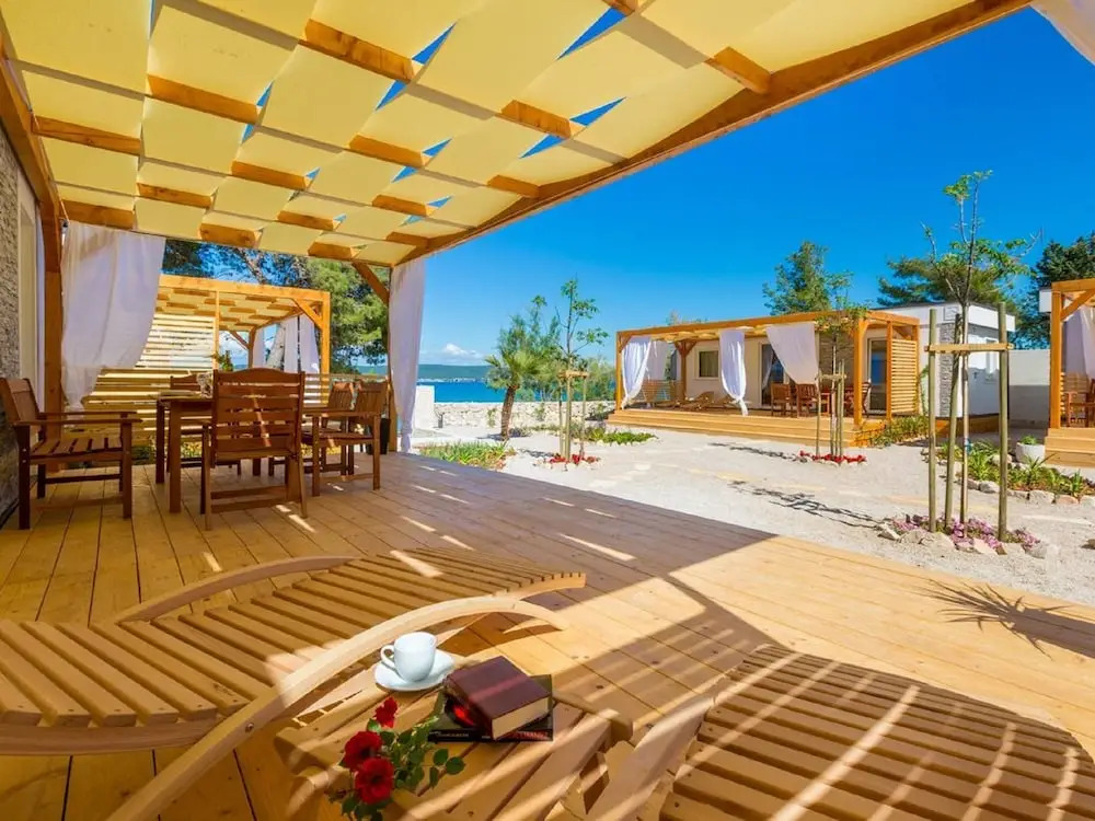 Modern Mobile Home in Dobropoljana With Terrace