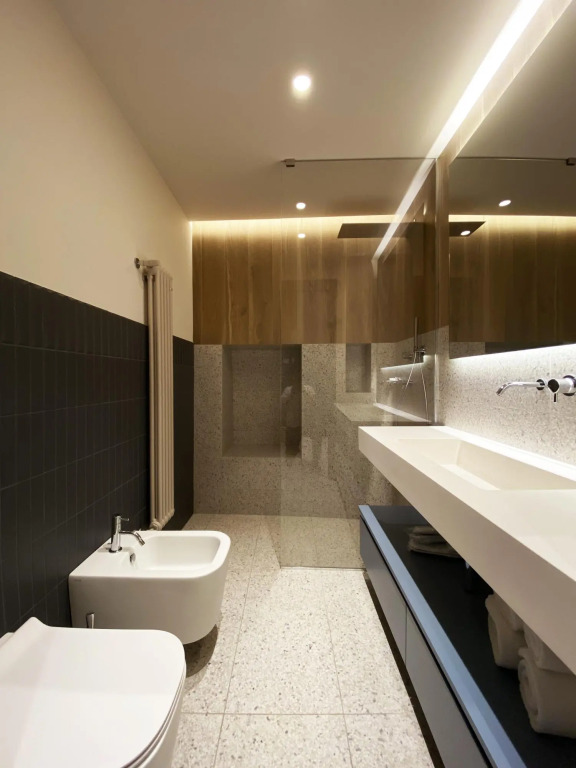 Apartment suitable for families or couples, equipped kitchen and laundry corner, private balcony-Mattia by Dimore Garibaldi