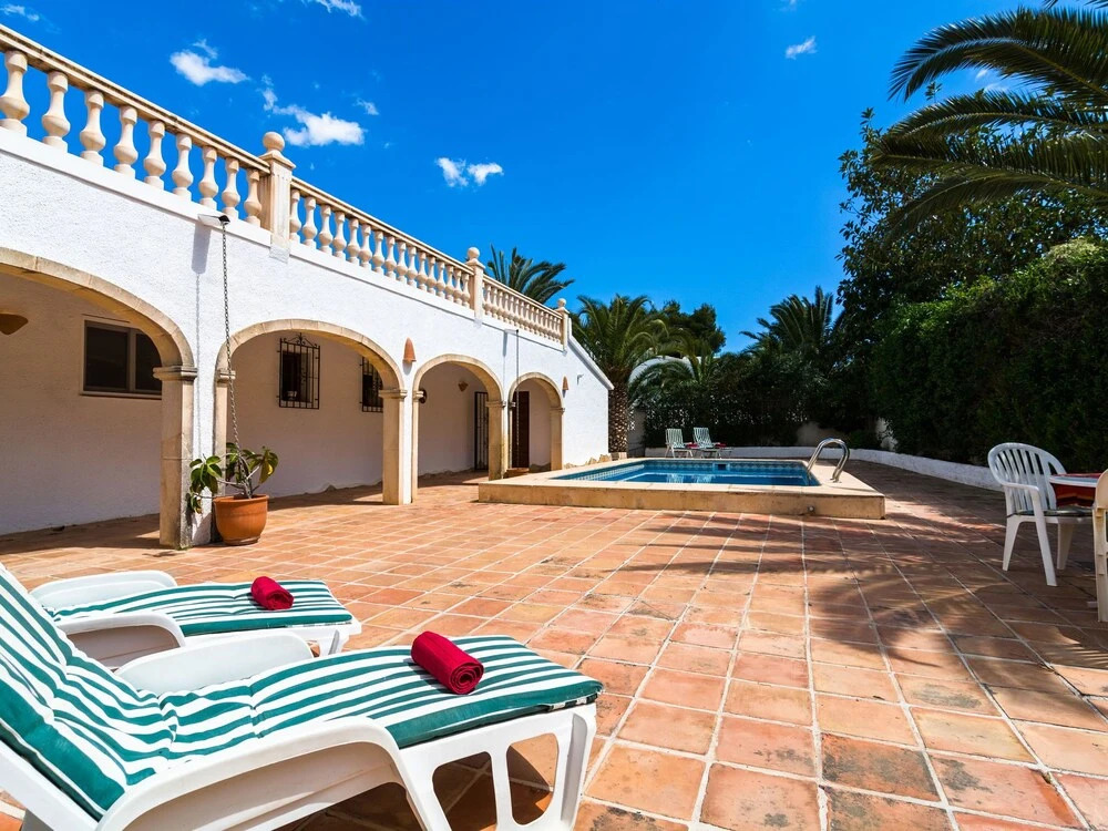 Beautiful Villa With Private Swimming Pool and Fantastic View in Pleasant Moraira
