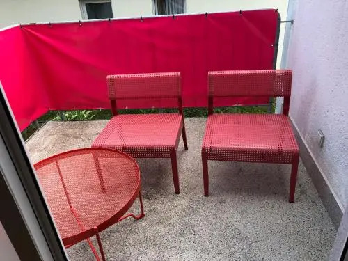 Studio Ochsenfurt mit sonnigem Balkon