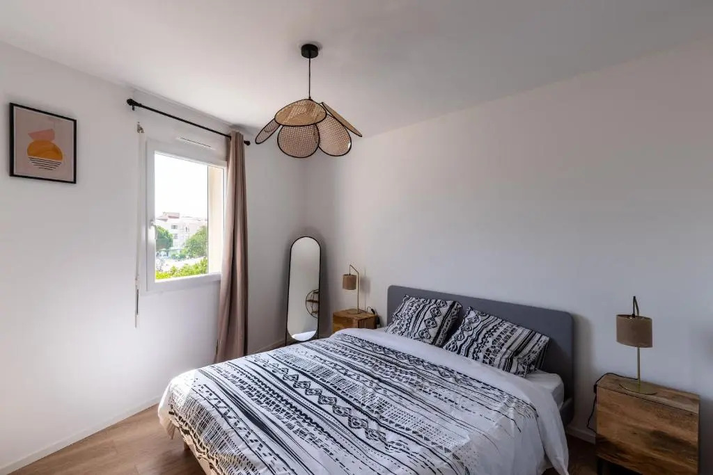 Mari - Appt tout confort 150m de la plage