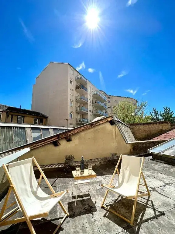 Splendide T2 neuf avec terrasse lyon centre