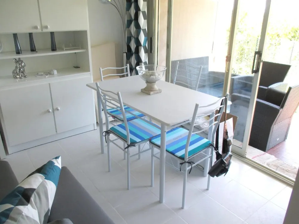 Studio In Antibes With Wonderful Sea View Enclosed Garden And Wifi 500 M From The Beach