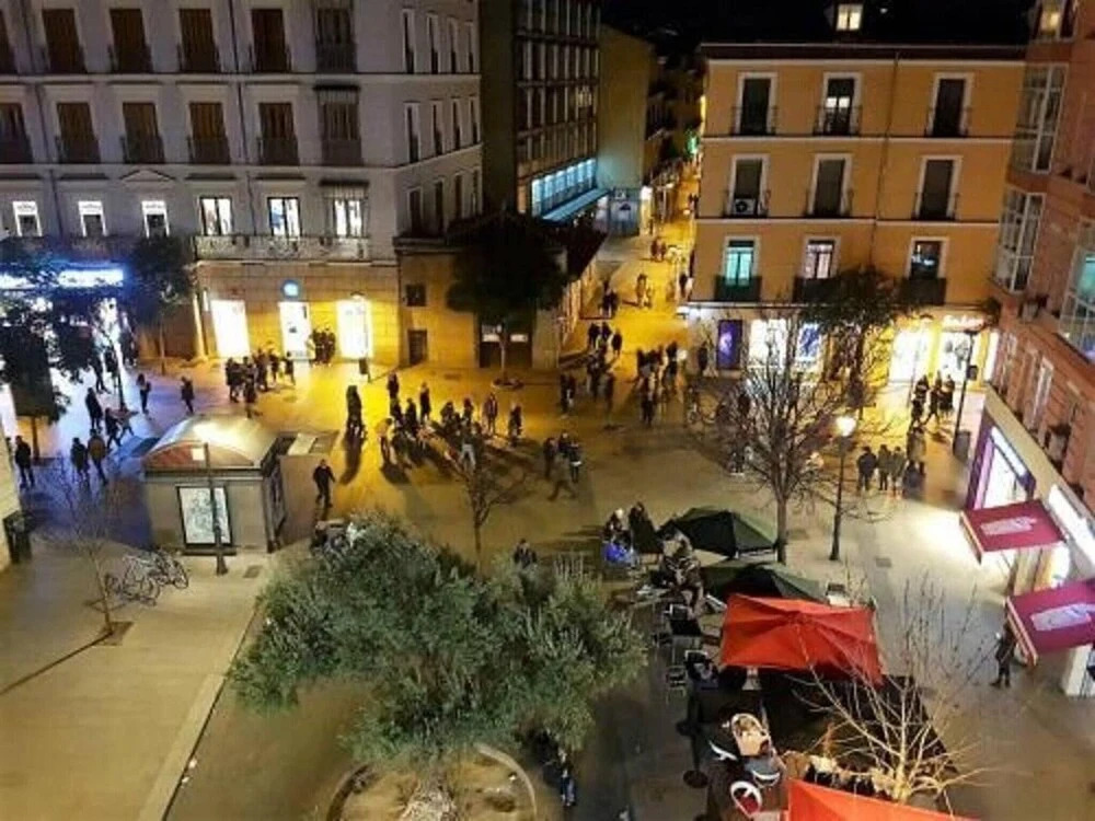 Studio in Madrid, With Wonderful City View and Wifi