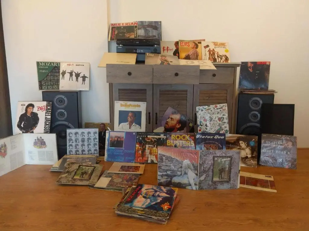VINYL House. A quiet street in the centre of city