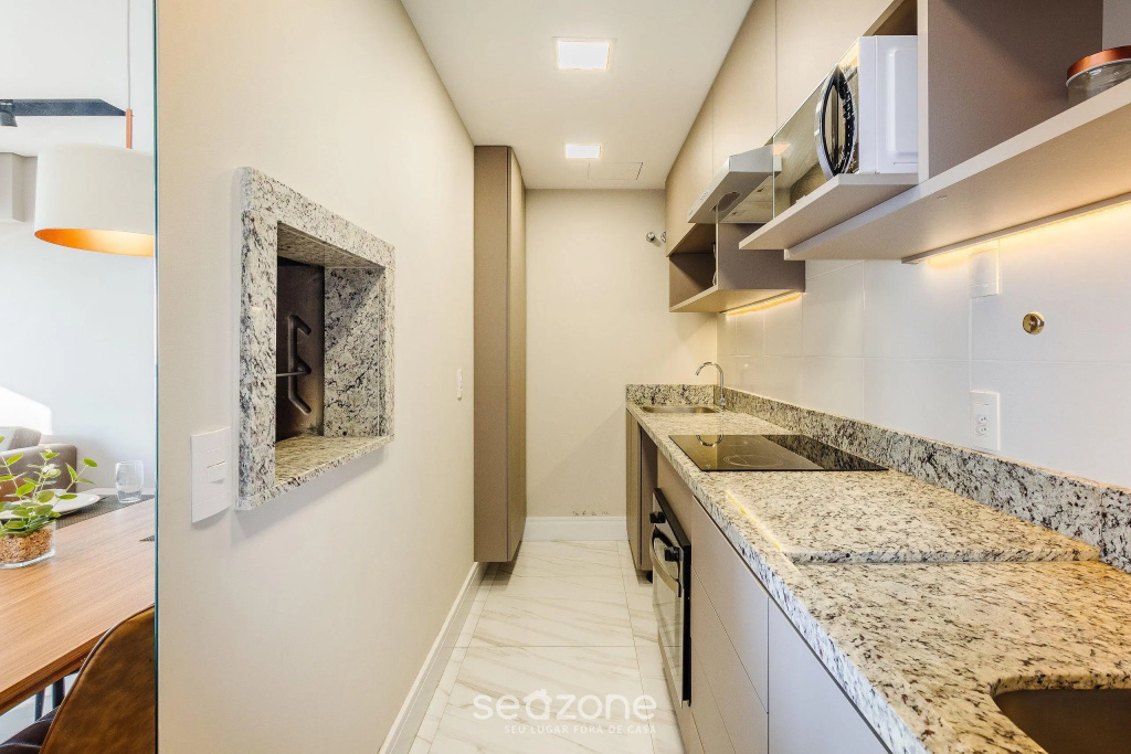 Loft de luxo com Garagem no Petrópolis AHO1402