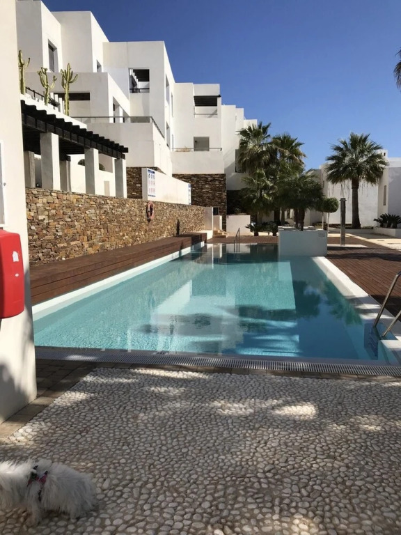 Apartment With 3 Bedrooms in Almería, With Wonderful sea View, Pool Ac