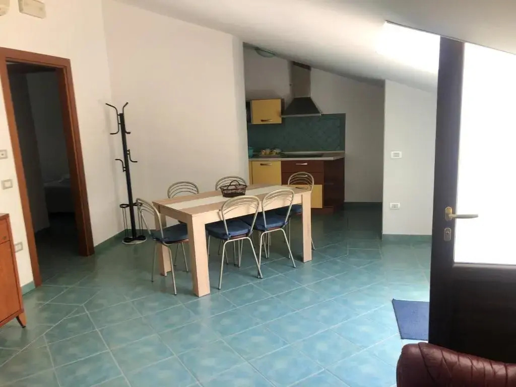 2 bedrooms appartement with city view and furnished terrace at Maratea 2 km away from the beach