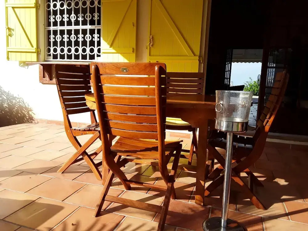 Villa With 3 Bedrooms in Saint Martin, With Wonderful sea View, Private Pool, Enclosed Garden - 2 km From the Beach