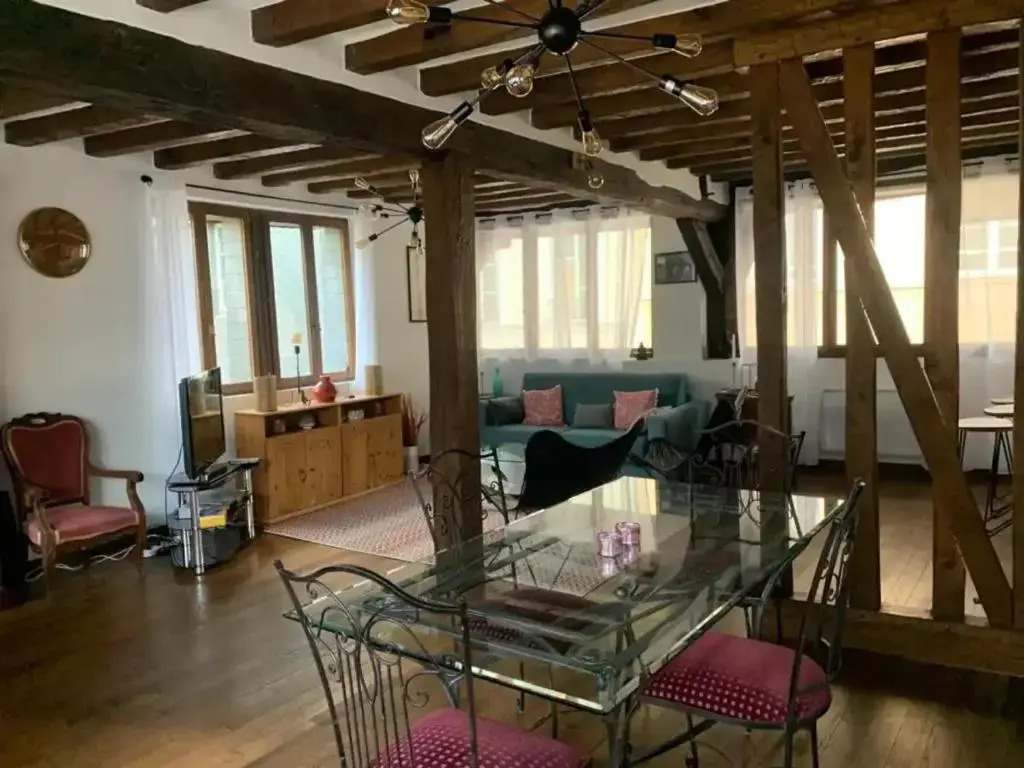 Rouen historique, appartement 113m2 Duplex
