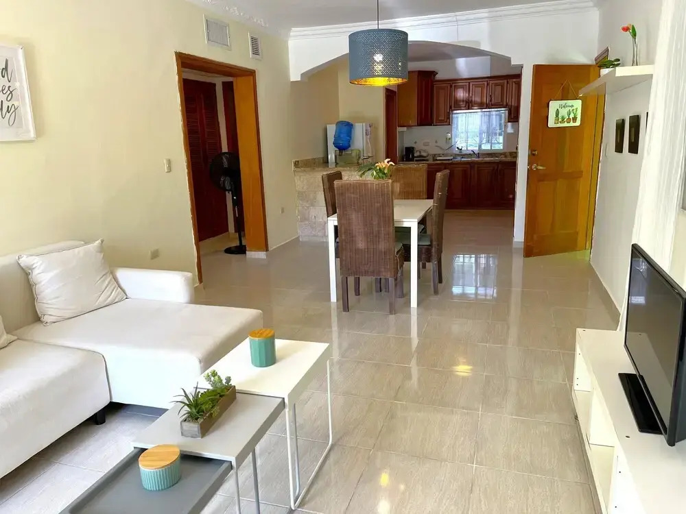 "quiet And Well-kept Apartment Garden Views. Playa Bavaro"