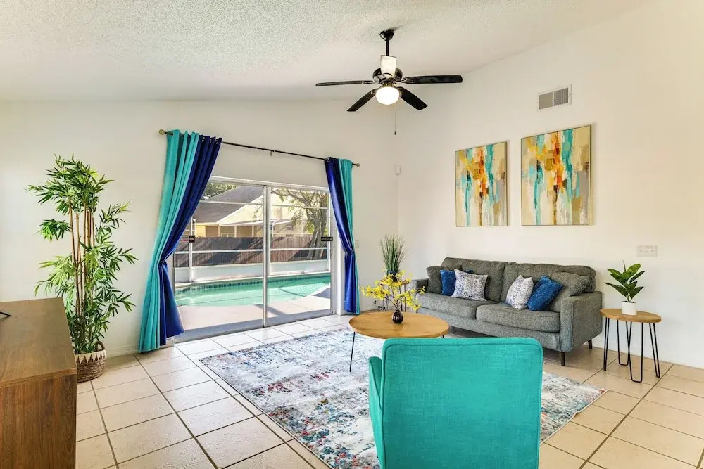 7 Mi to Disney Parks: Family Getaway w/ Game Room