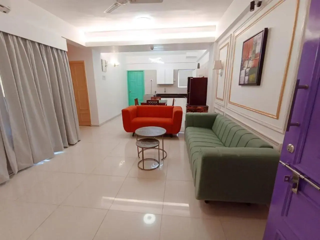 Most convenient 2 BR apartment in central Anjuna