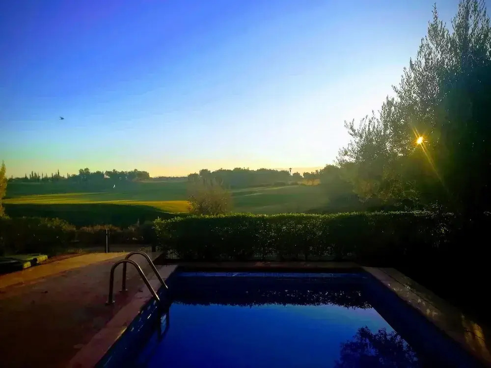 Villa With 3 Bedrooms in Marrakesh, With Wonderful Mountain View, Private Pool, Enclosed Garden - 30 km From the Slopes