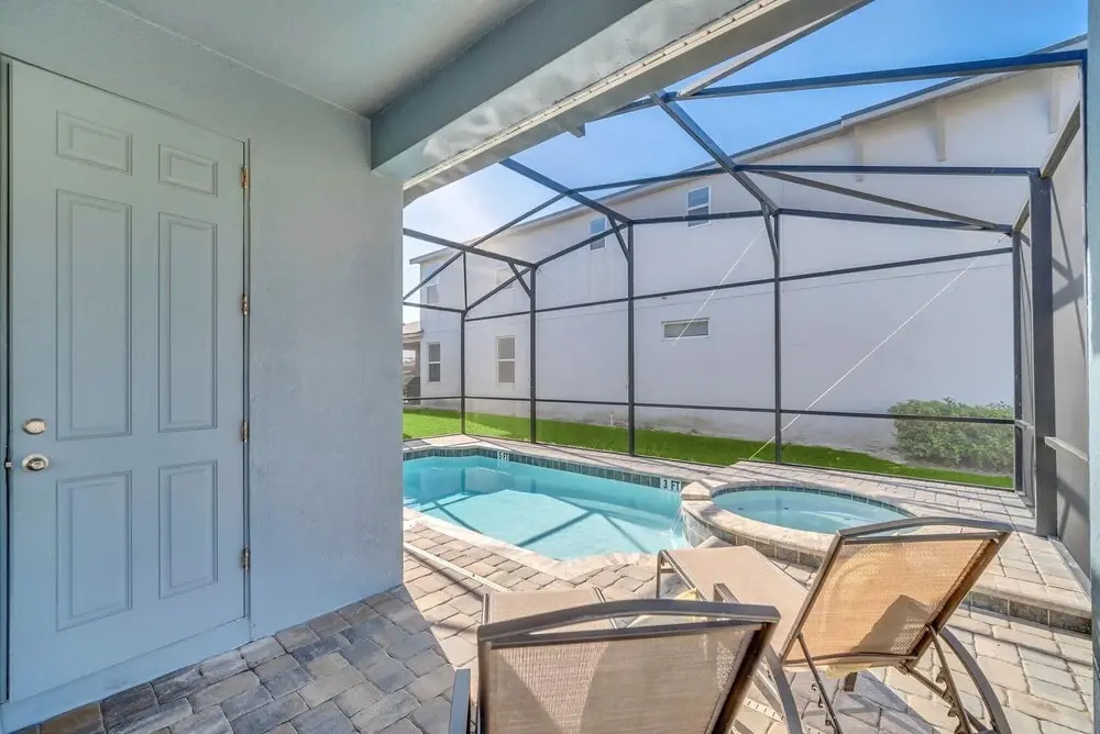 Modern Decor With Themed Rooms, With Retro Game Room and Huge Pool in Upscale Resort! #6s820