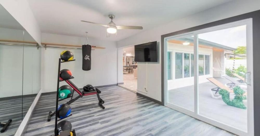 Athletic Villa Football Field Gym Cinema