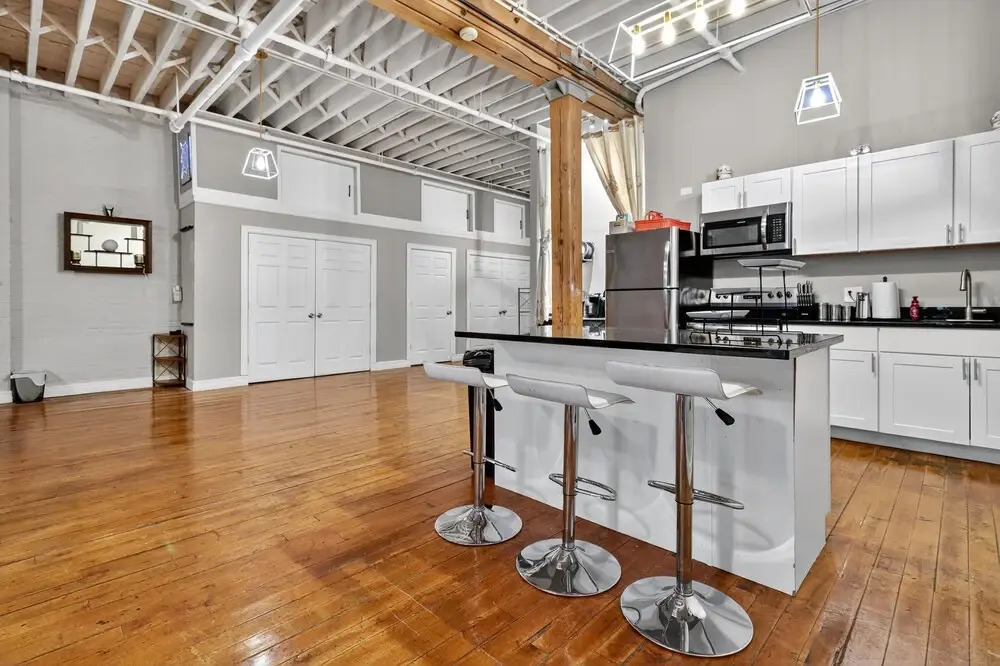 Huge 'man Cave' 2 Mins From Downtown Detroit 1 Bedroom Apts