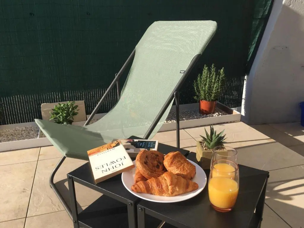 Bord de mer, studio avec terrasse