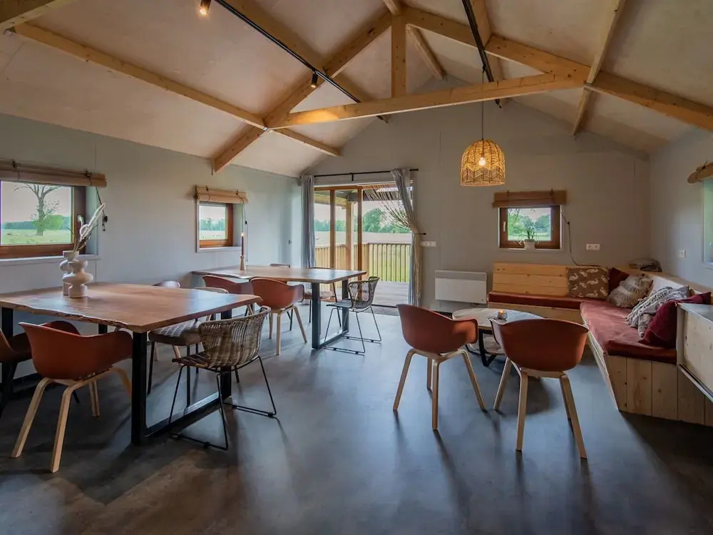 Lodges in Drenthe With Scenic Meadow Views