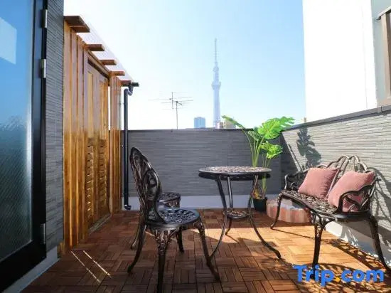 Nikaido Sky Terrace | Skytree View | Newly Built 2BR House with Large Balcony