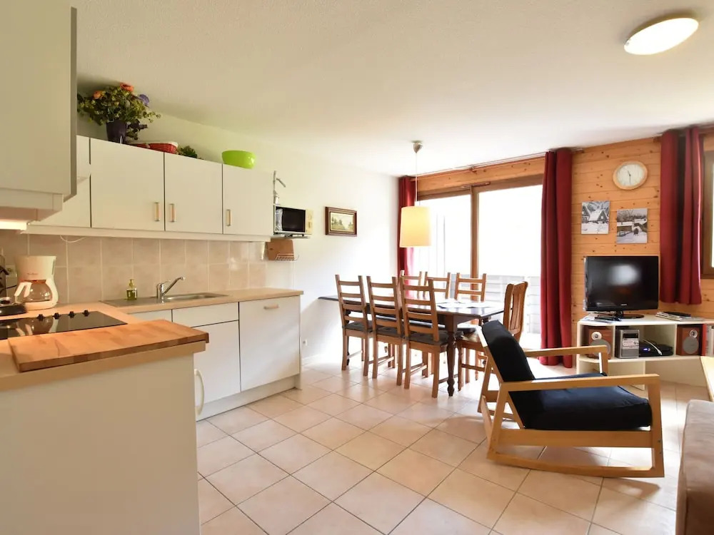 Mod Apartment in La Chapelle-d'Abondance with Mountain View