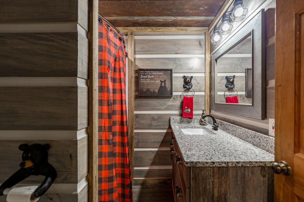 Hand Hewn Hideaway Stunning Gatlinburg Cabin with Hot Tub Table Games and Outdoor Oasis