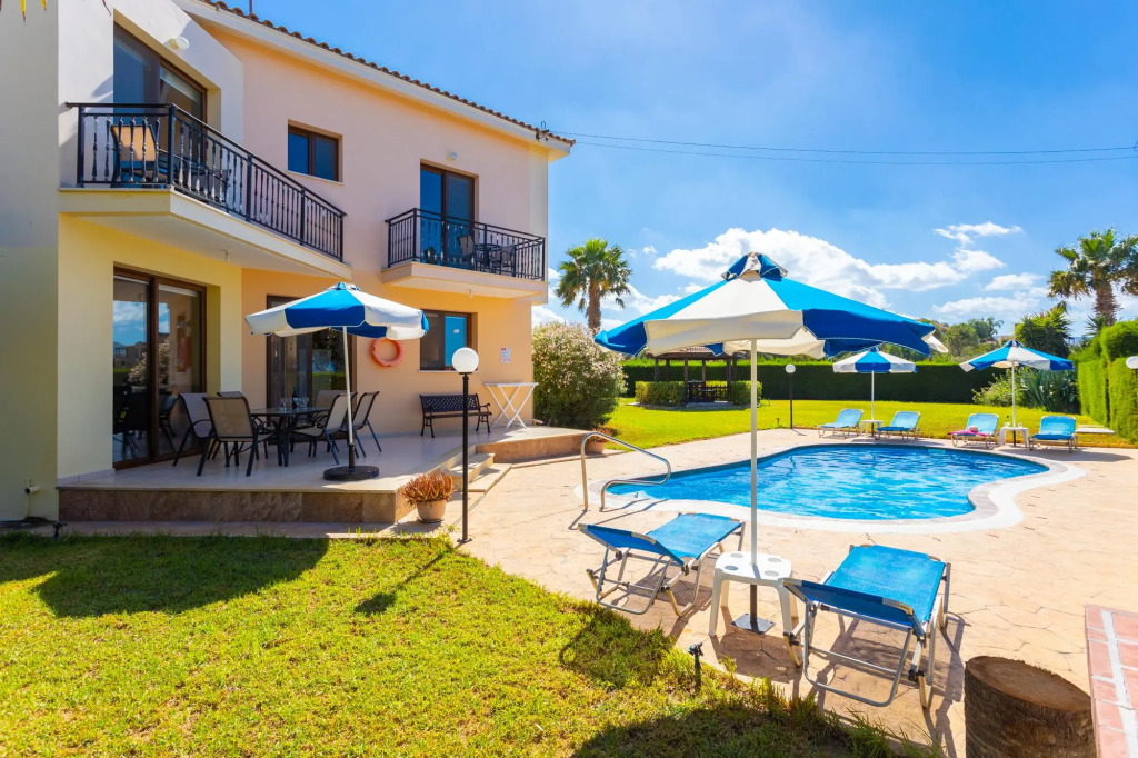 Villa Georgios Large Private Pool Walk to Beach Sea Views A C Wifi Eco-friendly - 2503
