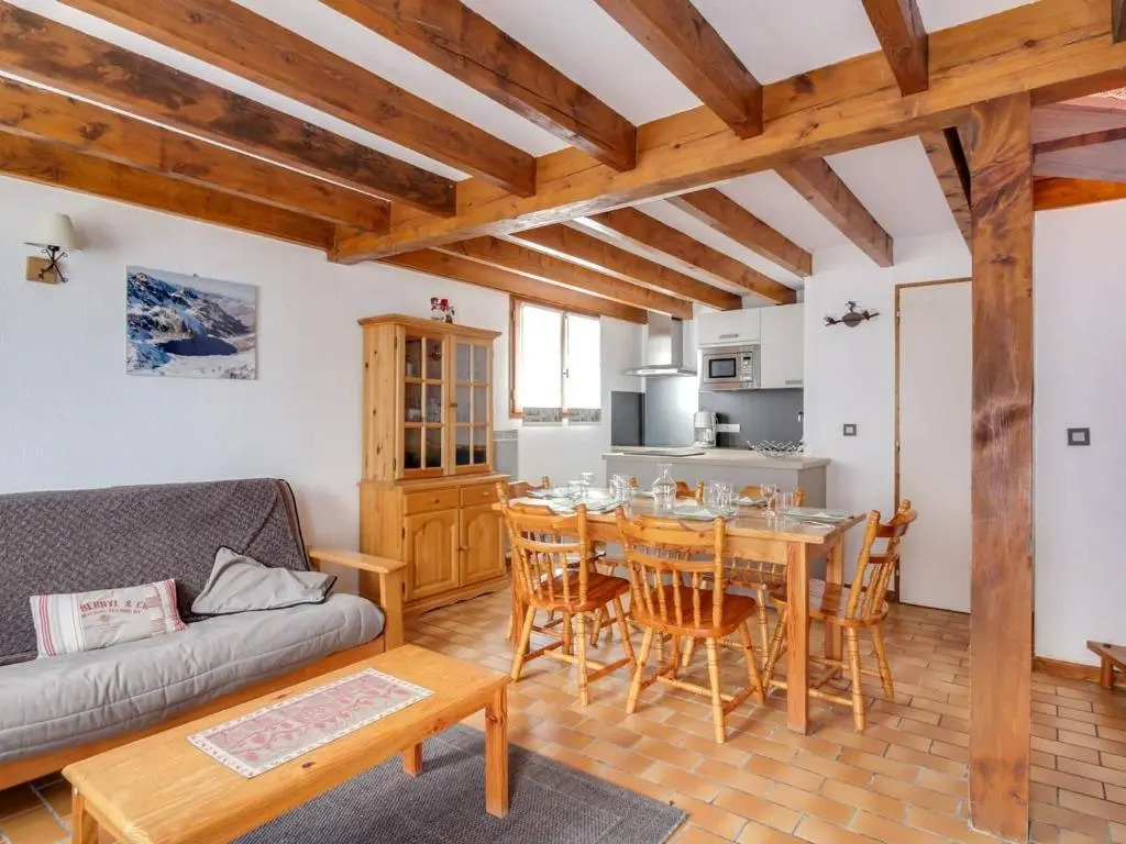 Chalet en duplex à Cauterets, 2 chambres, 7 pers., terrasse, près des remontées, parking inclus - FR-1-401-6