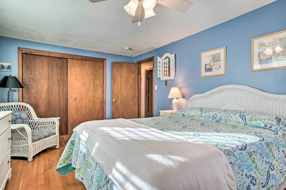 Walk to Great Pond: Spacious East Falmouth Home