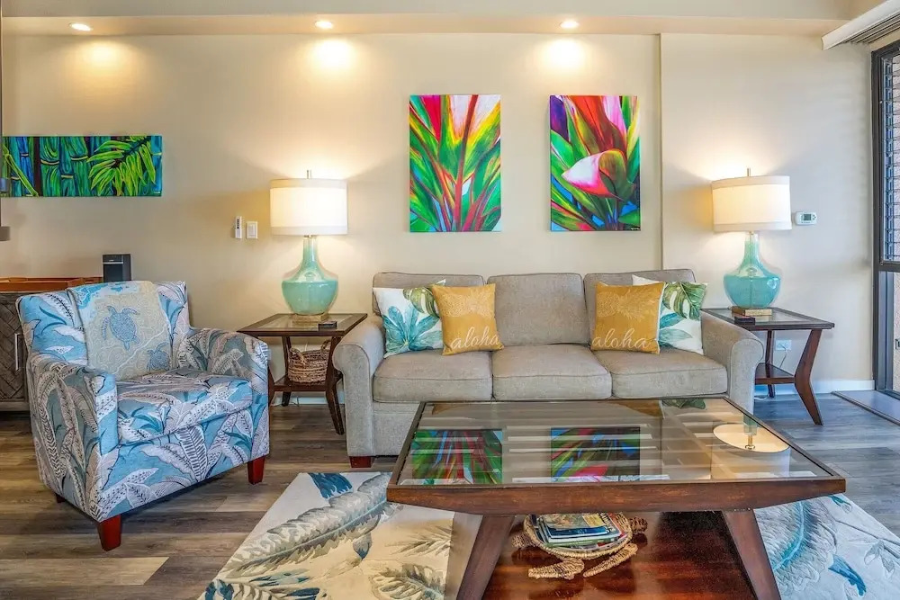 Kamaole Sands 3-406 - Modern Kitchen, Large Lanai, Enclosed Private MB, Split AC
