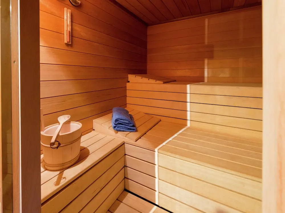 Chic Holiday Home In Pont Malmedy With Sauna Terrace Bbq