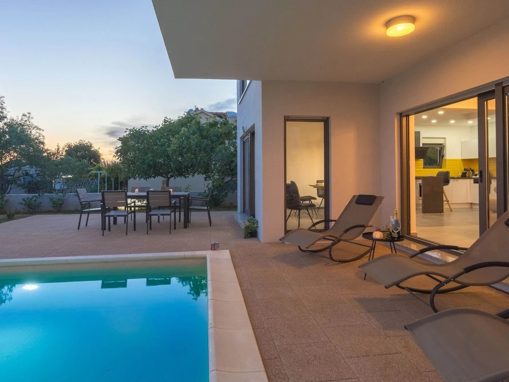 Villa in Turanj with Stunning Sea Views