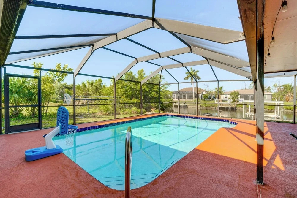 Boat Slip & Pool: Port Charlotte Waterfront Oasis