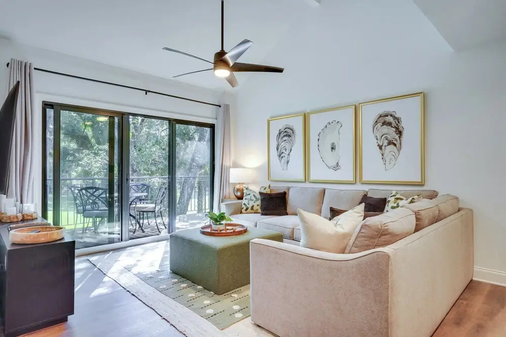 u003c 1 Mi to Seabrook Island Beach: Golf-View Villa