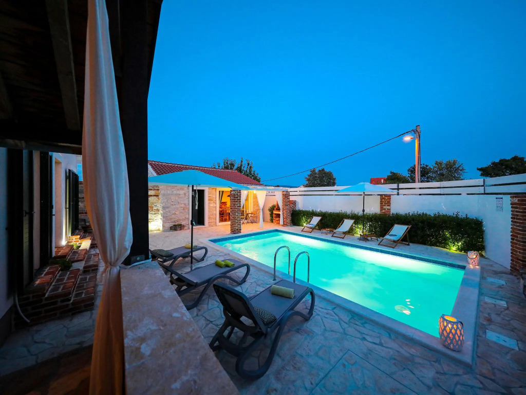 Villa in Pridraga with Private Pool