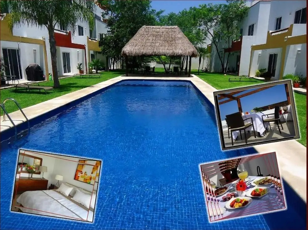 Casa Sol Playa del Carmen / Villas with swimming pool close to the beach