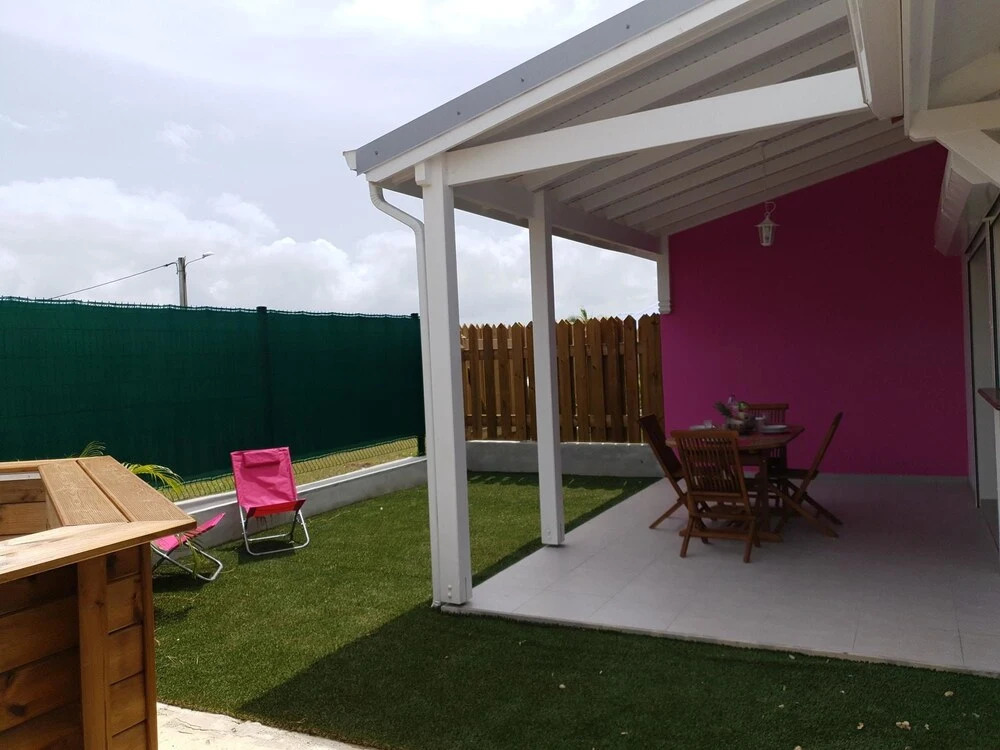 Villa With 3 Bedrooms in Le Moule, With Private Pool, Furnished Terrace and Wifi - 2 km From the Beach