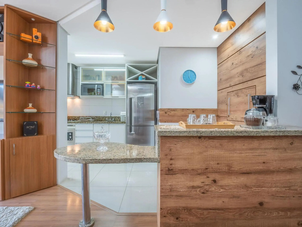 Fascino 302 - Apartamento 600 metros Rua Coberta de Gramado