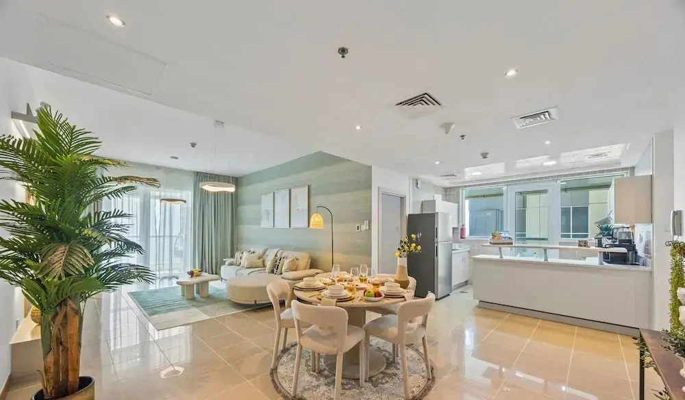 WYZ RENT|Aegean Charm 2BR Sulafa Tower Marina