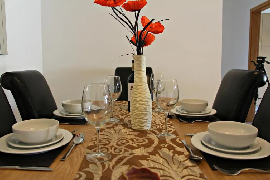 Health approved apartment with AC, terraces and pool