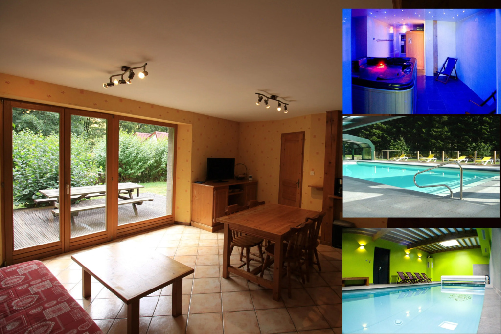 Gite Roche Des Ducs Piscine toute lannée, Spa Sauna Hammam Accès Illimité