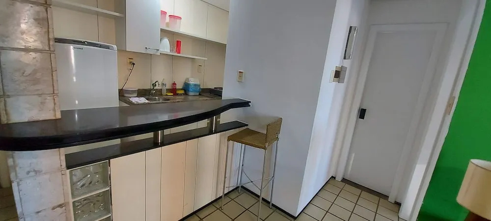 Flat Number One Ponta DAREIA l Conforto, Estrutura l Ferreira Hospedagens