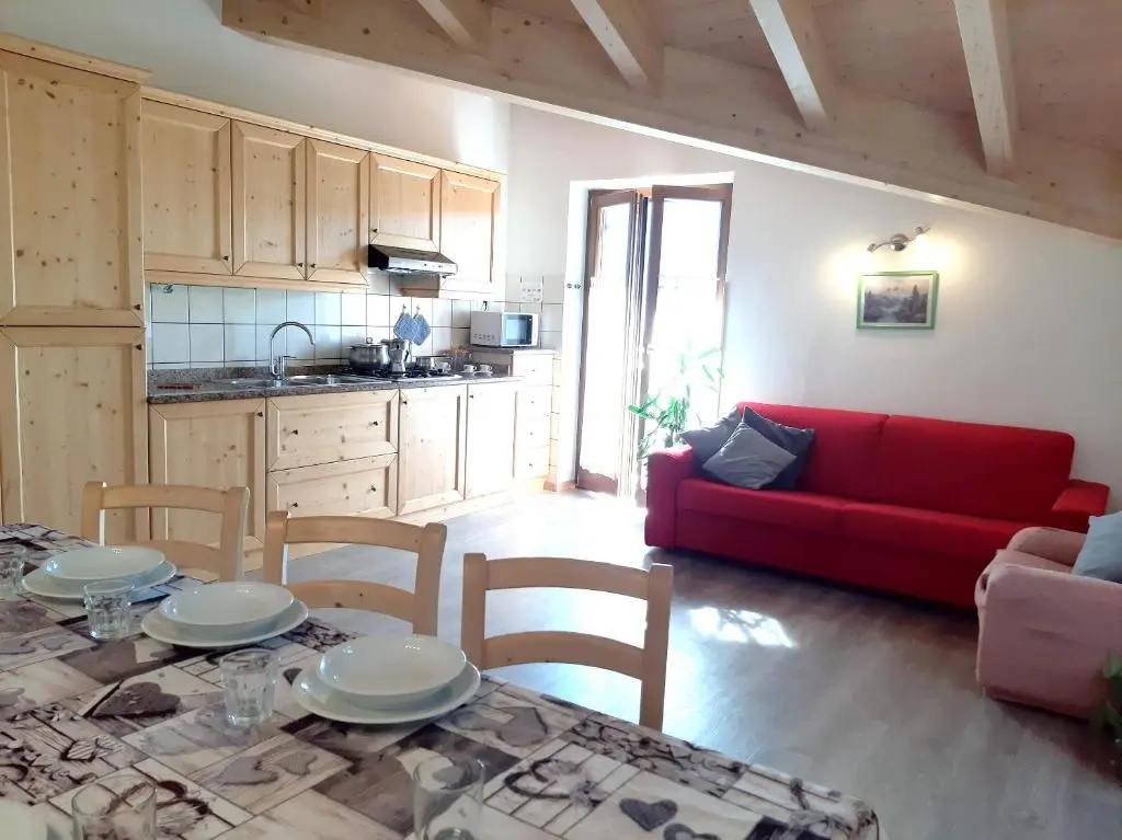 2 bedrooms appartement at Andalo 600 m away from the slopes with city view garden and wifi