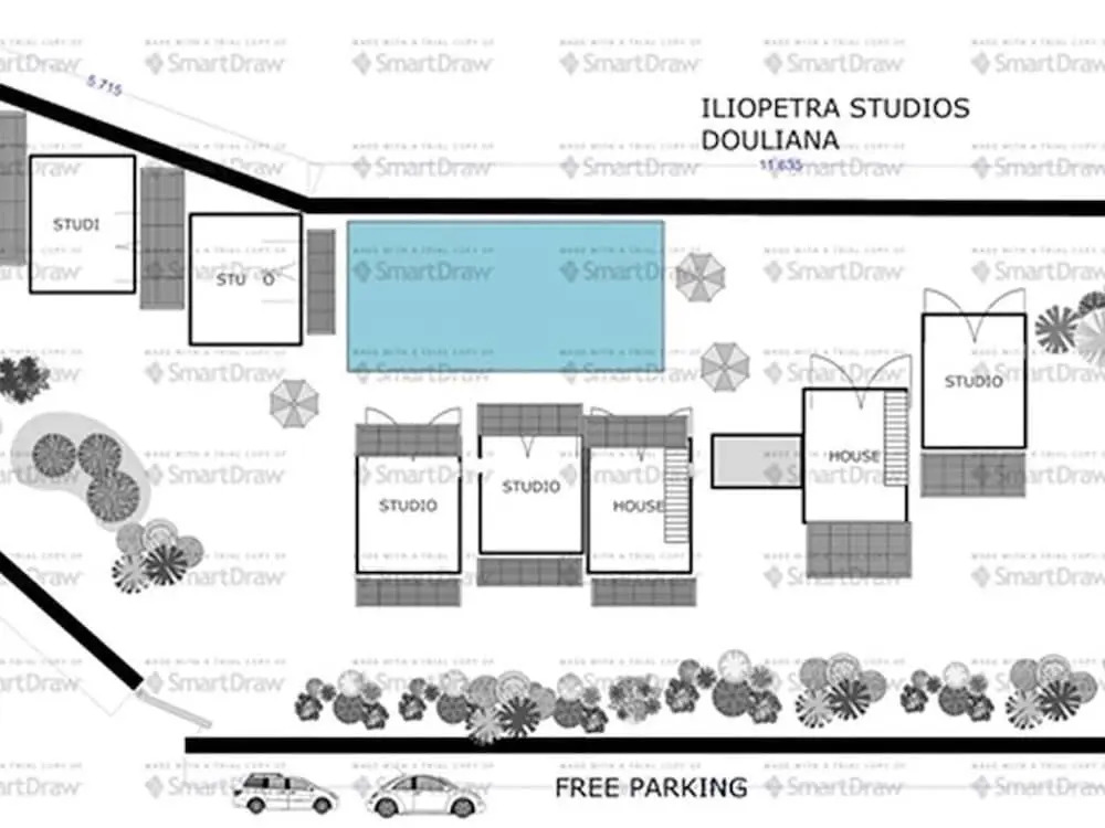 Group Accomodation, Heliopetra Studios And Houses