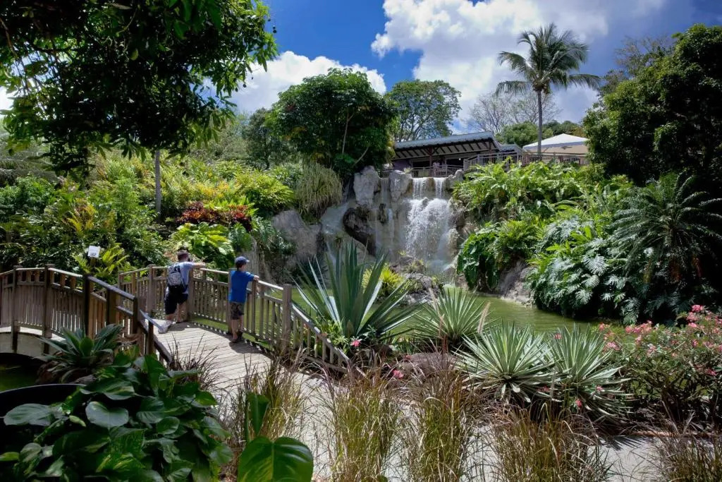 Bungalow du Jardin Botanique de Deshaies